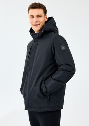 S242046-3817 Erkek Siyah Mont - 2