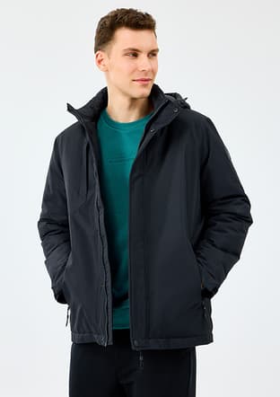 S242046-3817 Erkek Siyah Mont - 3