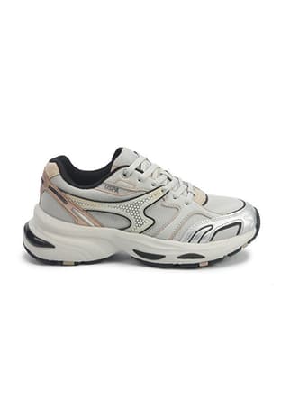 A10203002012010 Kadın Bej Sneaker - 1