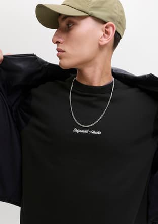 12282893 Erkek Siyah Sweatshirt - 3