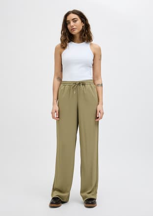 12276523 Kadın Yeşil Jean Pantolon - 1