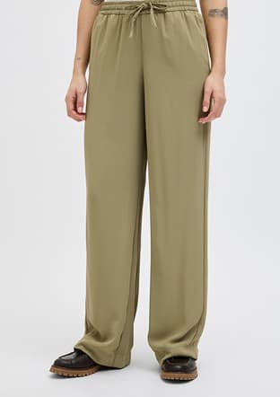 12276523 Kadın Yeşil Jean Pantolon - 2