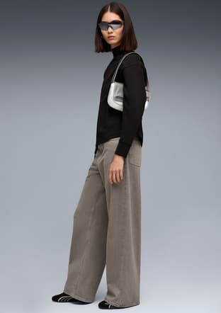 68815201 Kadın Siyah Sweatshirt - 3