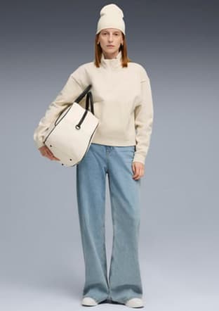 68813887 Kadın Beyaz Sweatshirt - 1