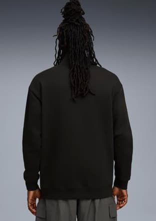 68825201 Erkek Siyah Sweatshirt - 2