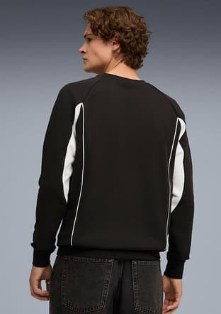 68824601 Erkek Siyah Sweatshirt - 3