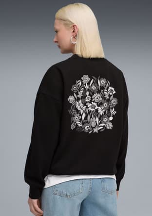 68807801 Kadın Siyah Sweatshirt - 2