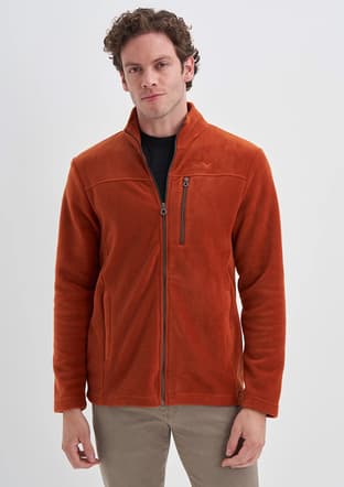 56330 Erkek Kahverengi Sweatshirt - 1