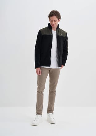 56380 Erkek Siyah Sweatshirt - 1