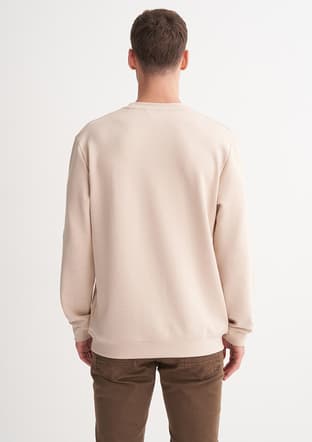 53140 Erkek Bej Sweatshirt - 3