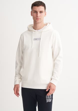 53720 Erkek Beyaz Sweatshirt - 2