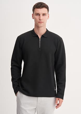 53420 Erkek Siyah Sweatshirt - 2