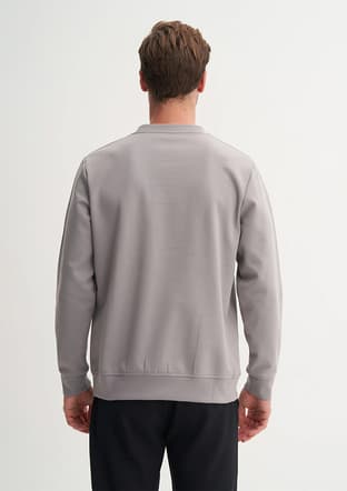 53290 Erkek Gri Sweatshirt - 3