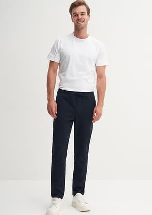 03005 Erkek Lacivert Pantolon - 1