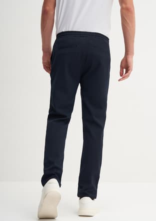03005 Erkek Lacivert Pantolon - 3