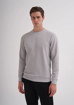 51520 Erkek Gri Sweatshirt - 3