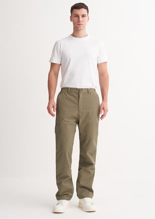 03085 Erkek Yeşil Pantolon - 1