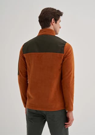 56380 Erkek Kahverengi Sweatshirt - 2