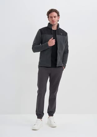 56380 Erkek Antrasit Sweatshirt - 1