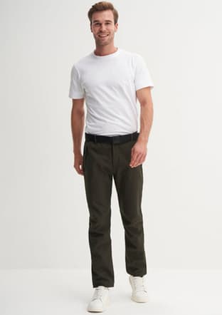 03080 Erkek Yeşil Pantolon - 1