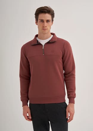 56180 Erkek Pembe Sweatshirt - 2