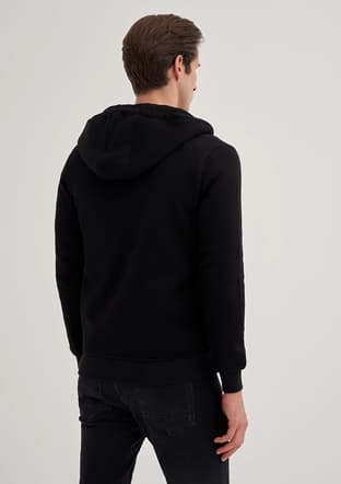 56170 Erkek Siyah Sweatshirt - 3