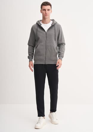 56170 Erkek Antrasit Sweatshirt - 1