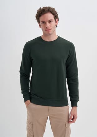 56100 Erkek Çok Renkli Sweatshirt - 1