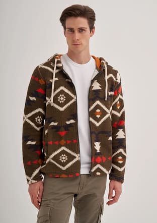 50940 Erkek Yeşil Sweatshirt - 3