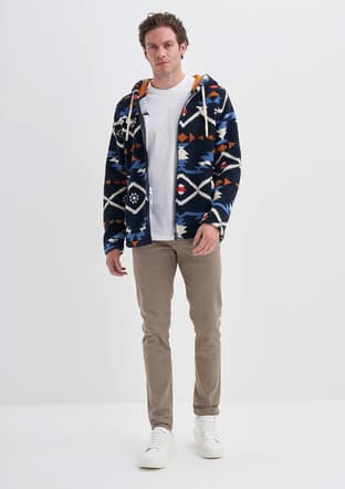 50940 Erkek Lacivert Sweatshirt - 1