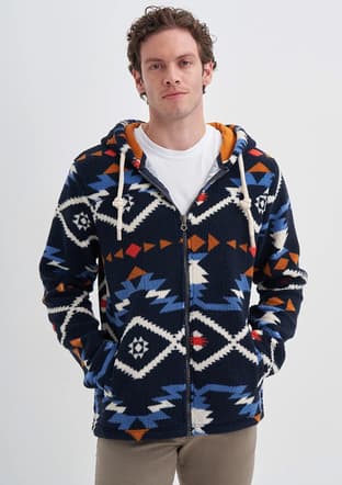 50940 Erkek Lacivert Sweatshirt - 3
