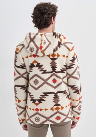50940 Erkek Beyaz Sweatshirt - 3