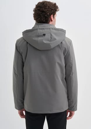 10400 Erkek Gri Mont - 3