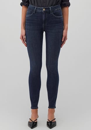 M100328-90536 Kadın Siyah Jean Pantolon - 3