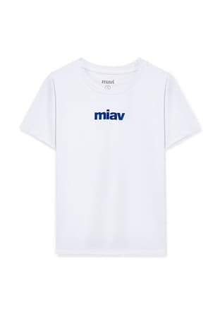 M66332620 Erkek Çocuk Beyaz Baskılı T-shirt - 1