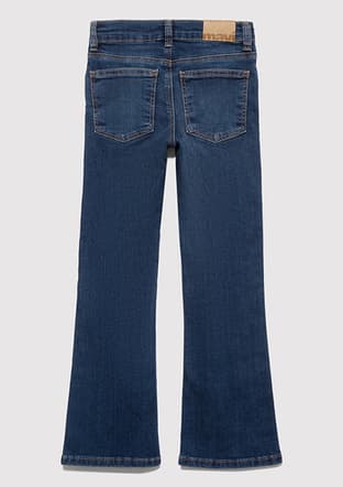 M7010722-90877 Kız Çocuk Mavi Jean Pantolon - 3