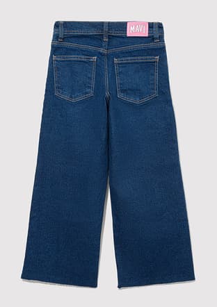 M7010036-88225 Kız Çocuk Çok Renkli Jean Pantolon - 3
