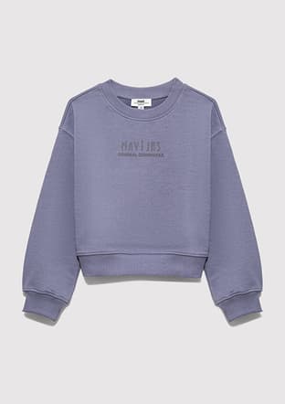 M7S10146-88095 Kız Çocuk Sweatshirt - 2