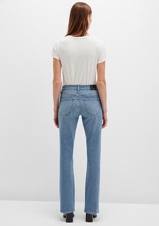 M1049790508 Kadın Sarı Jean Pantolon - 2