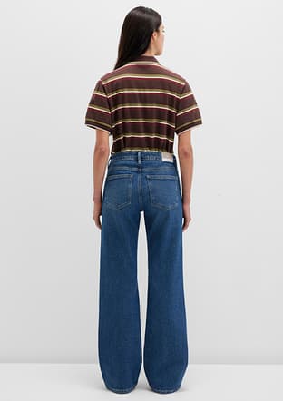 M1010530-90504 Kadın Çok Renkli Jean Pantolon - 2