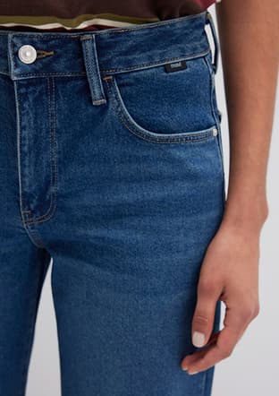 M1010530-90504 Kadın Çok Renkli Jean Pantolon - 3