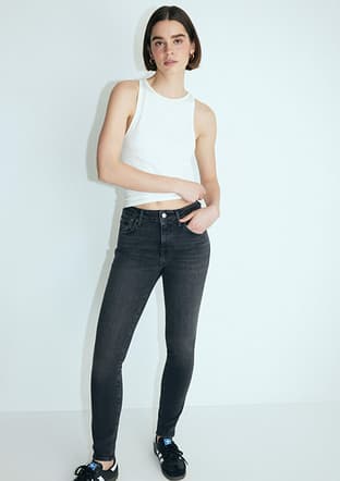 M100328-86444 Kadın Jean Pantolon - 1