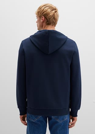 M0S10423-70490 Erkek Lacivert Sweatshirt - 2