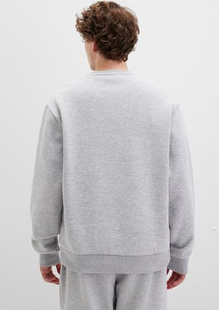 M0611716-80018 Erkek Gri Sweatshirt - 2