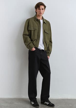 M0010101-83811 Erkek Siyah Jean Pantolon - 2