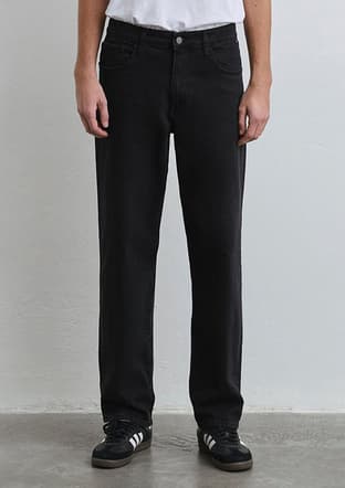 M0010101-83811 Erkek Siyah Jean Pantolon - 3