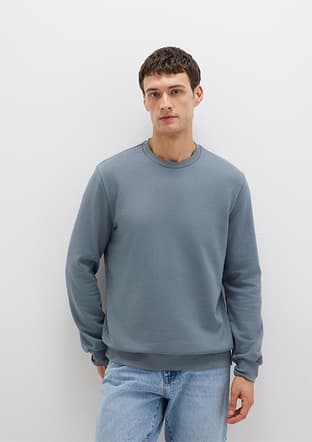 M0S10457-80889 Erkek Gri Sweatshirt - 1