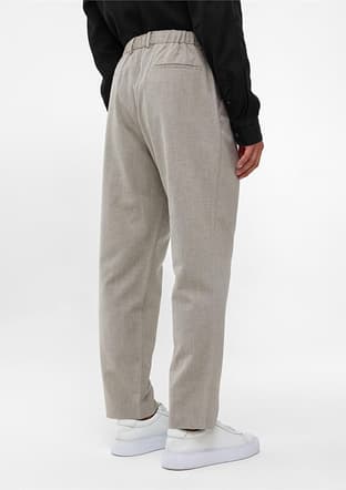 B34S30016 Erkek Bej Pantolon - 3