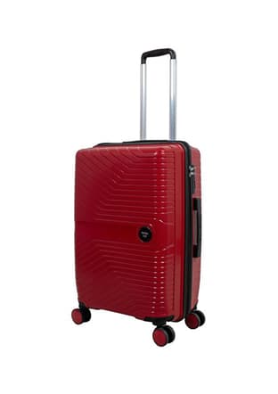 7896376286192 Unisex Yetişkin Bordo Valiz - 2