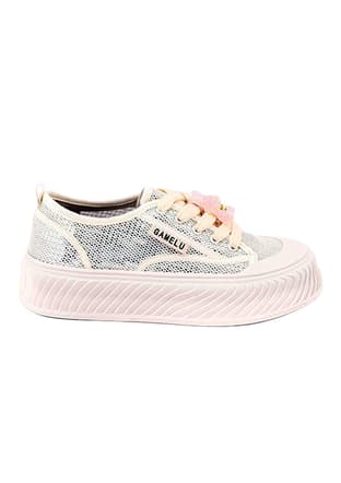 25Yz Elegant Kadın Beyaz Casual Ayakkabı - 1